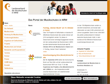 Tablet Screenshot of lvdm-nrw.de